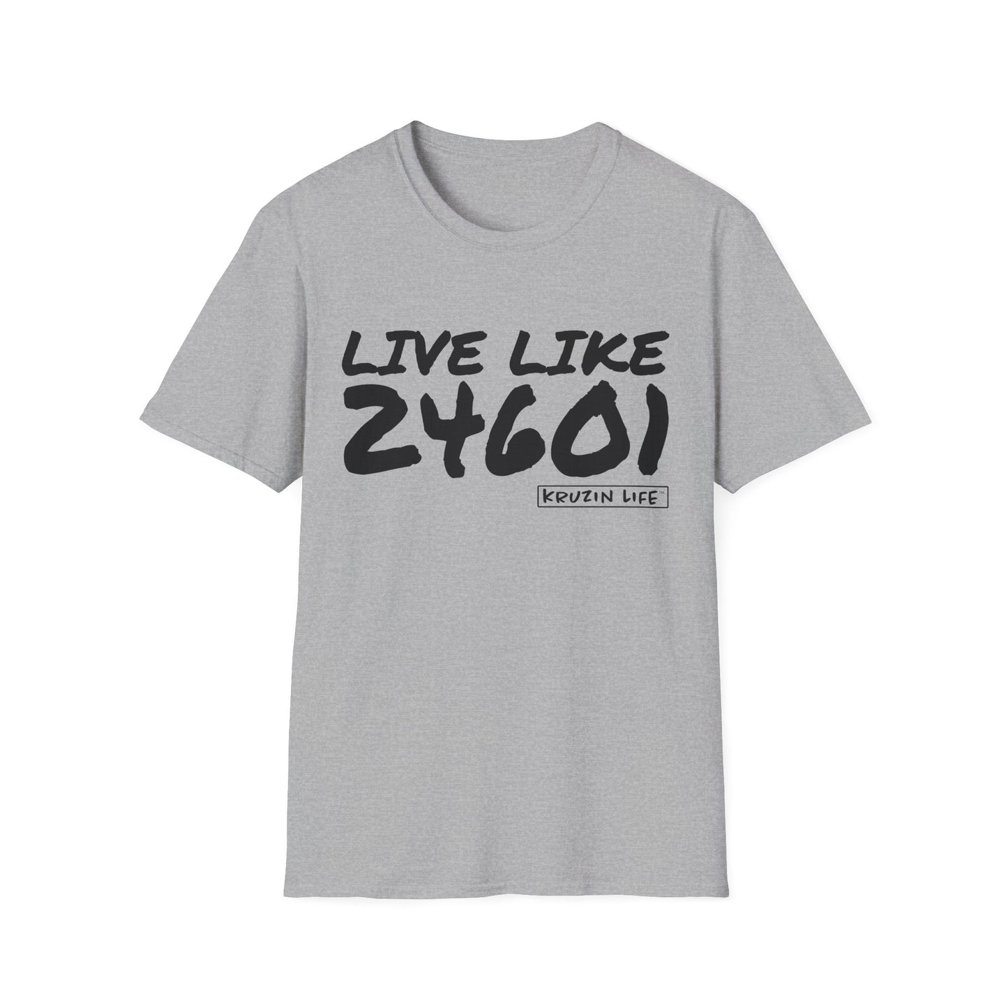 24601 Les Mis T-Shirt, Kruzin Life, Softstyle Heather Shirt