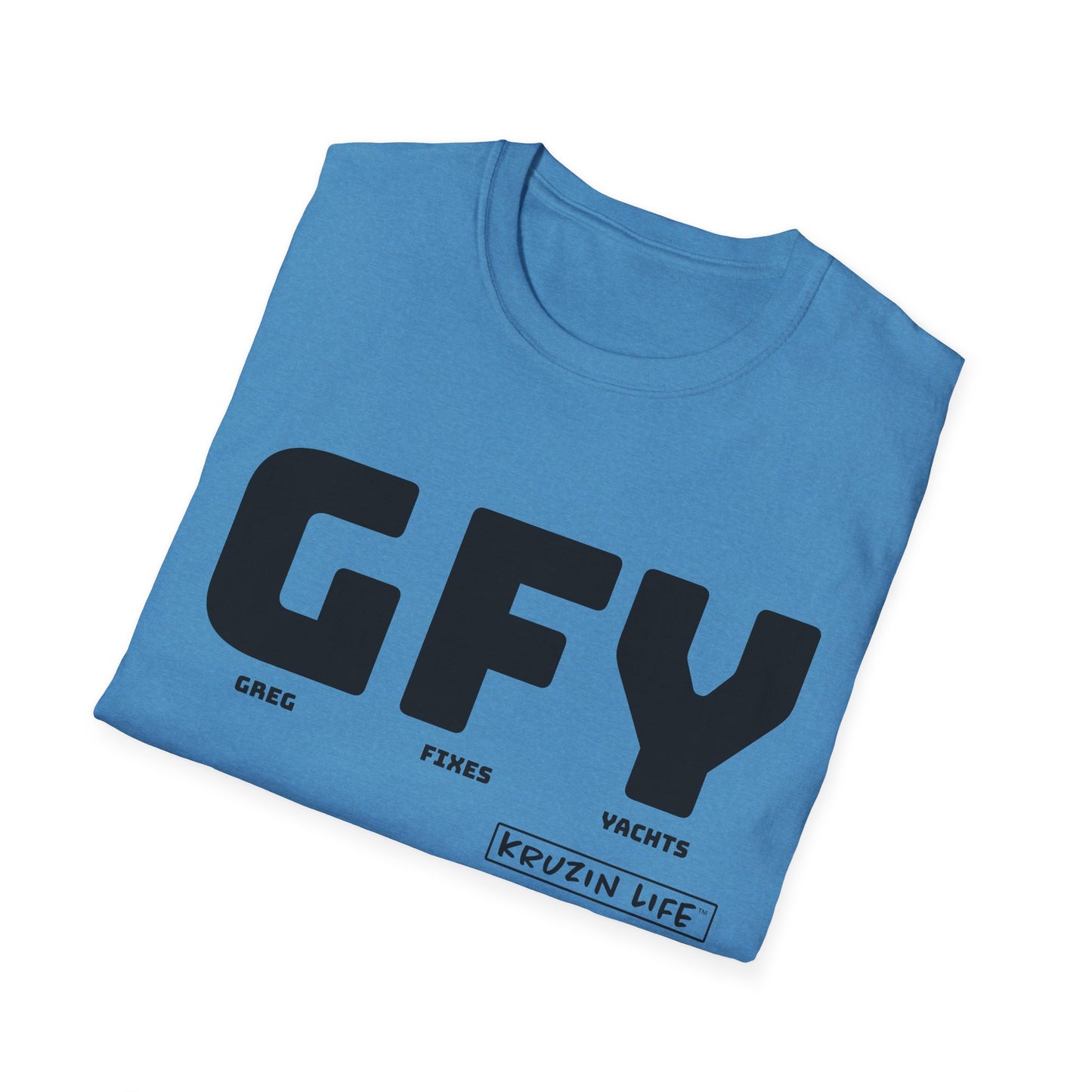 GFY T-Shirt, Kruzin Life, Softstyle Heather Shirt