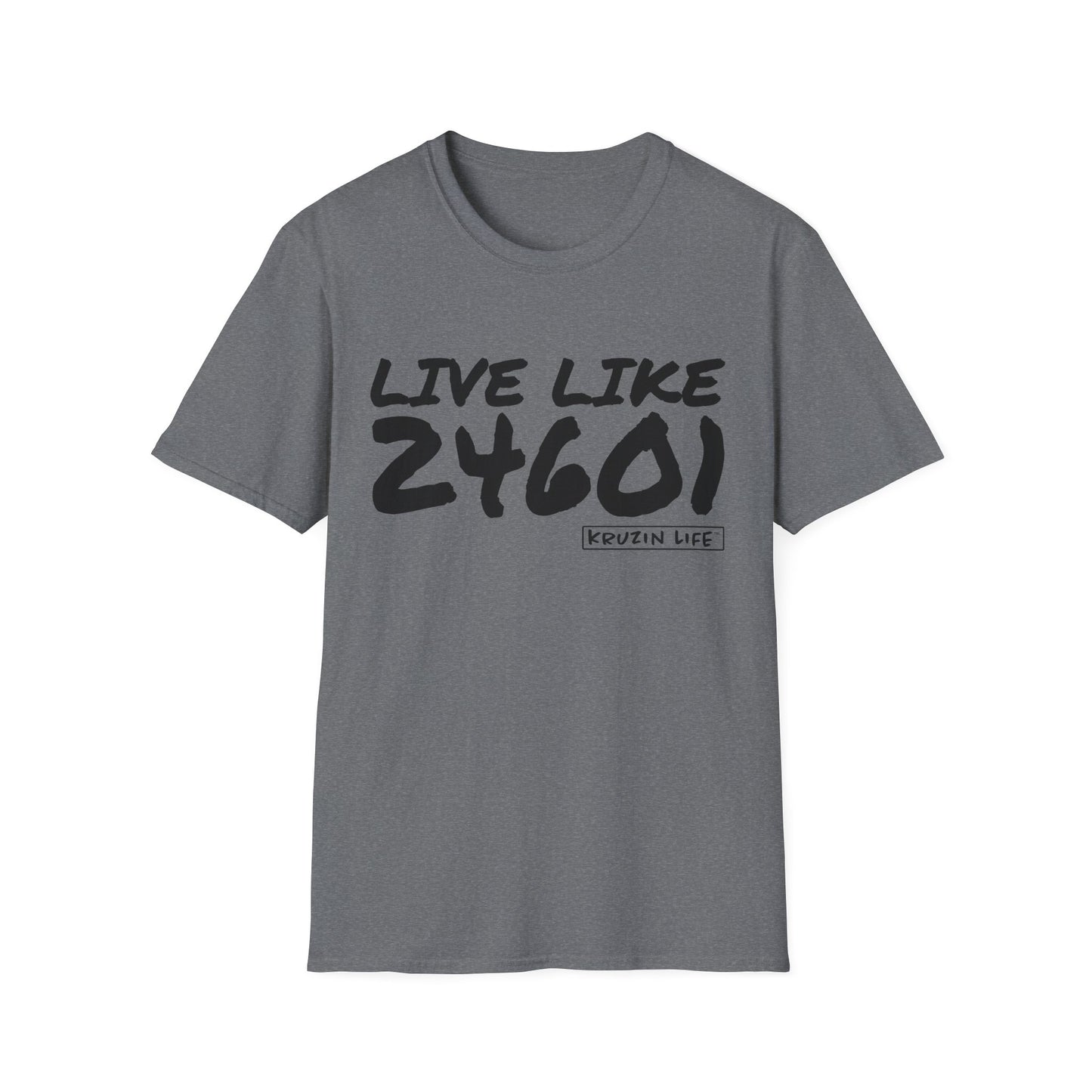 24601 Les Mis T-Shirt, Kruzin Life, Softstyle Heather Shirt