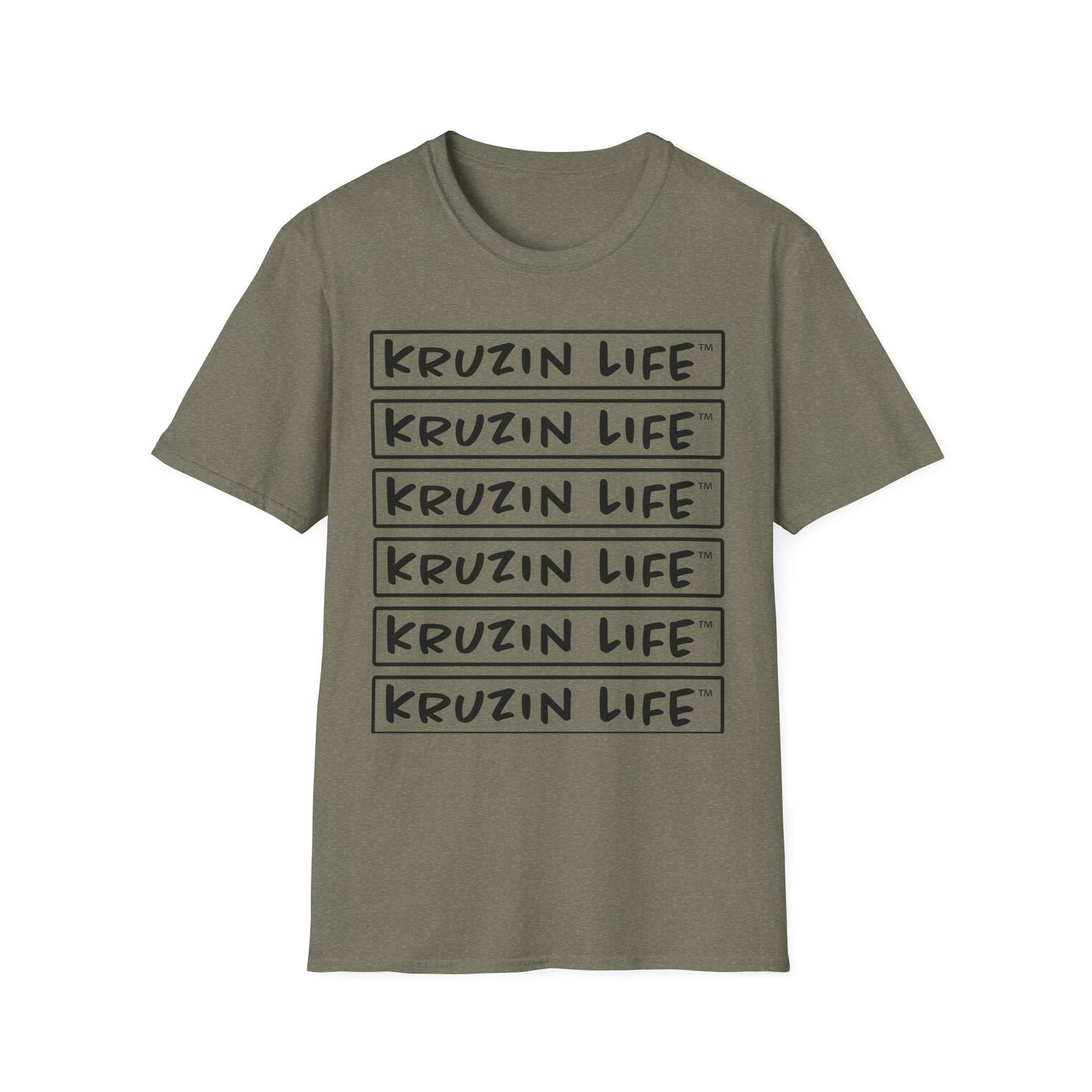 Kruzin Life, Softstyle Heather Shirt