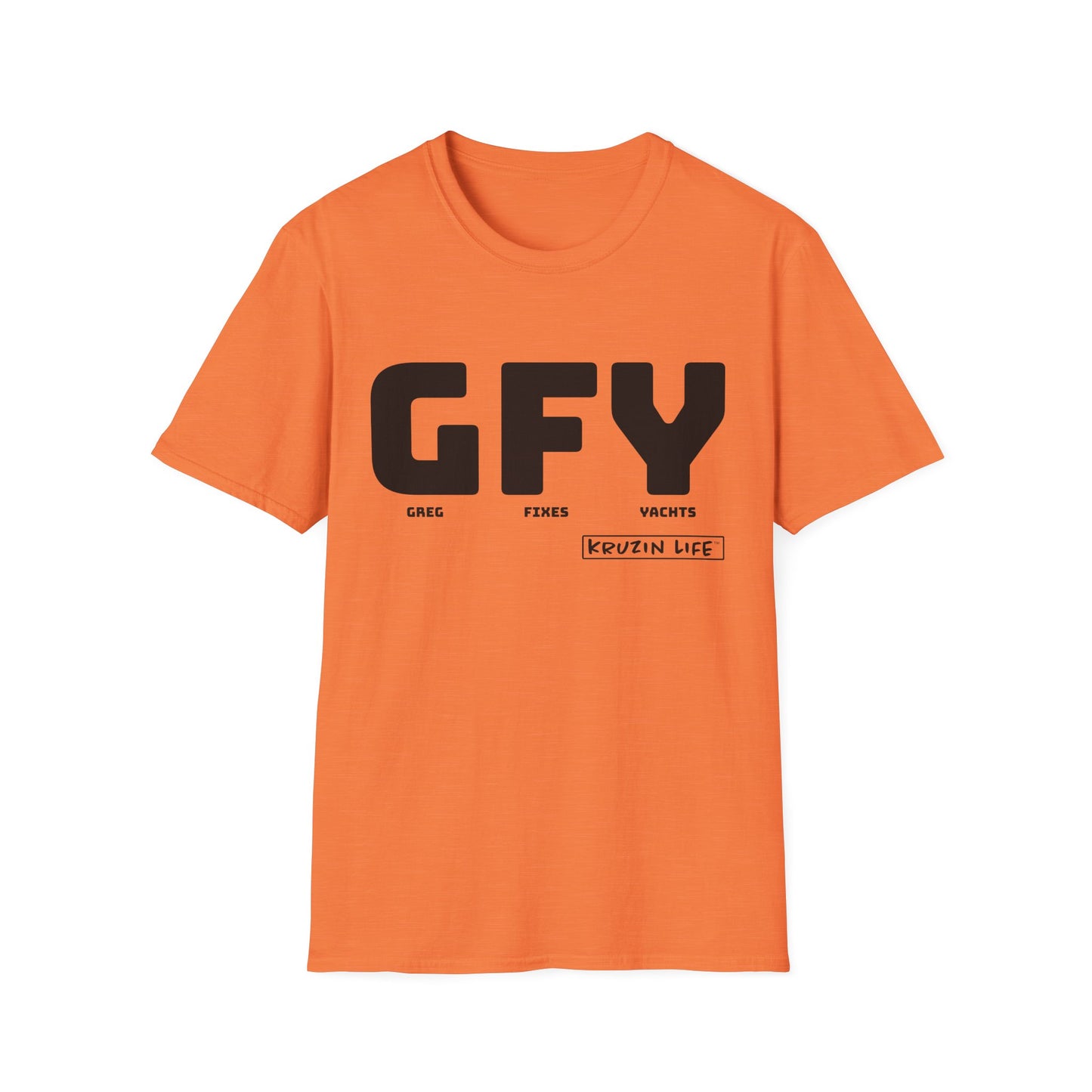 GFY T-Shirt, Kruzin Life, Softstyle Heather Shirt