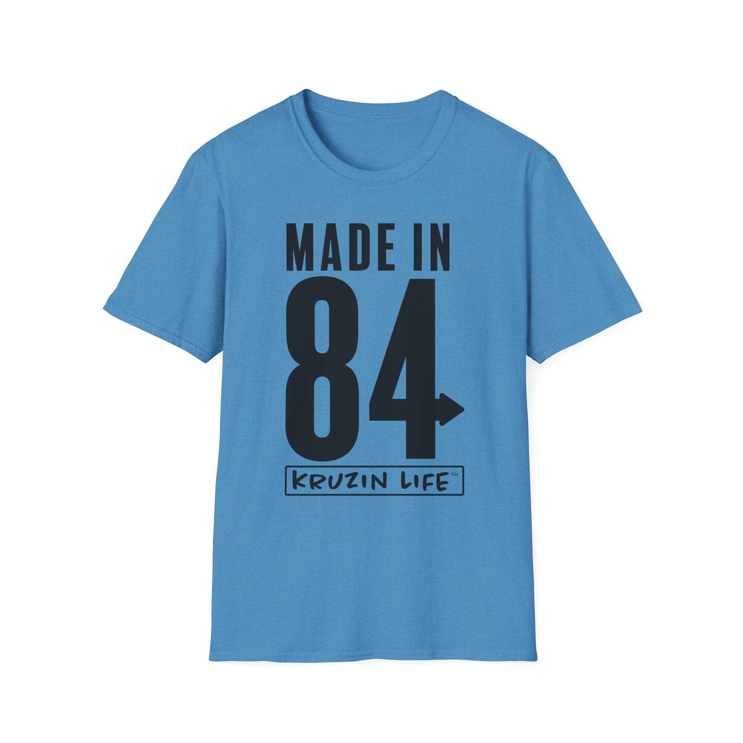 Made in 84 T-Shirt, Kruzin Life, Softstyle Heather Shirt