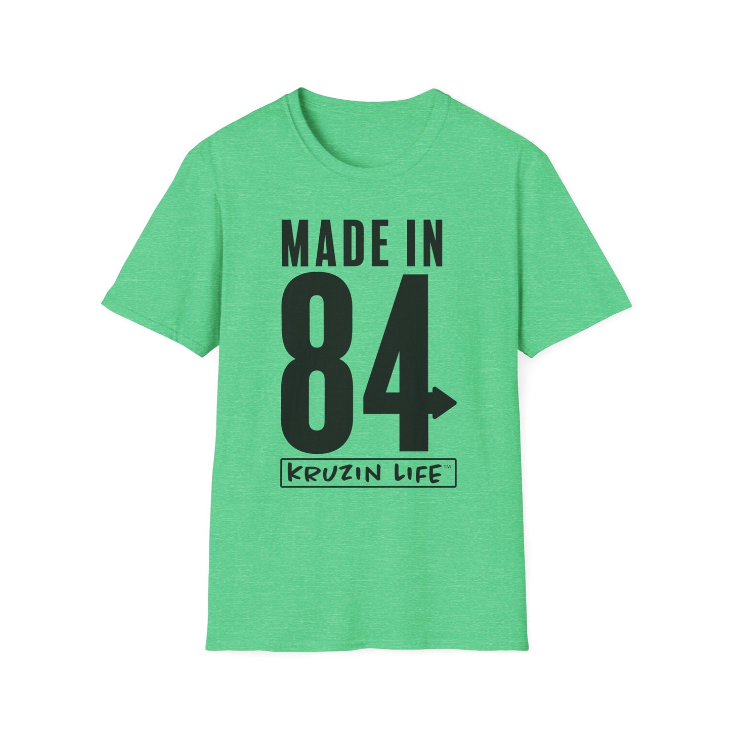 Made in 84 T-Shirt, Kruzin Life, Softstyle Heather Shirt